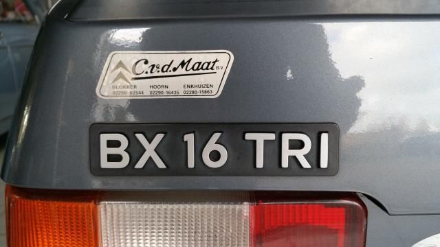 Citroen BX 1.6 TRI 99  NIEUWSTAAT Verzamelaarsauto