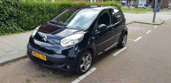 Citroen C1 1.0 5-DRS Sensodrive 2008 Zwart AUTOMAAT