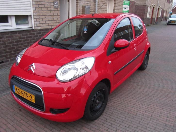 Citroen C1 1.0 5-DRS Sensodrive 2009 Rood