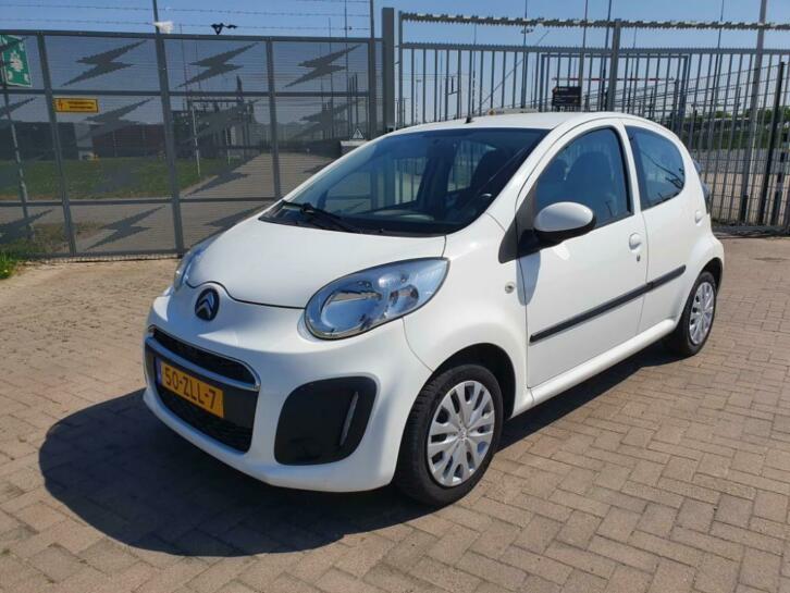 Citroen C1 1.0i 68PK 5D 2013 Wit airco, 73000km, 2e part eig