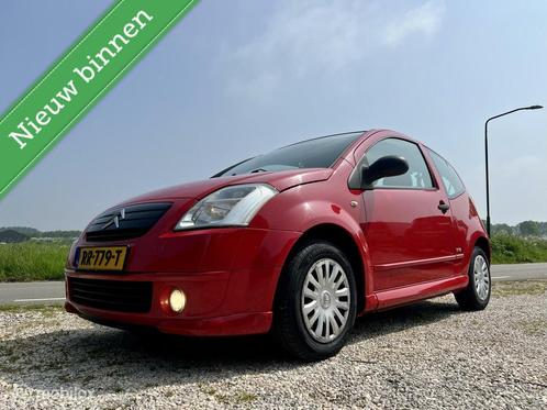 Citroen C2 1.1i VTR, BJ 2005, Lage km, APK, Zuinig Boekjes