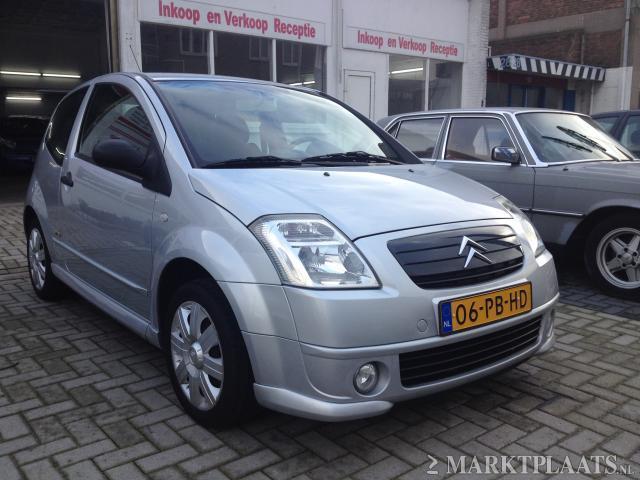 Citroen C2 1.4 i Ligne Ambiance,VTR SPORT,NW APK,Automaat,Cruise Cont,slechts 81.744 km NAP,stuurbek,elek ramen,CV,2004