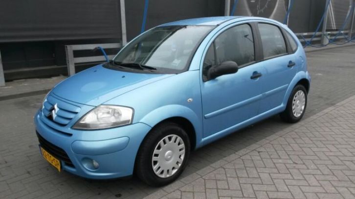 Citroen C3 1.4 I 16V 2006 Blauw  Airco  N.A.P  Parksensor