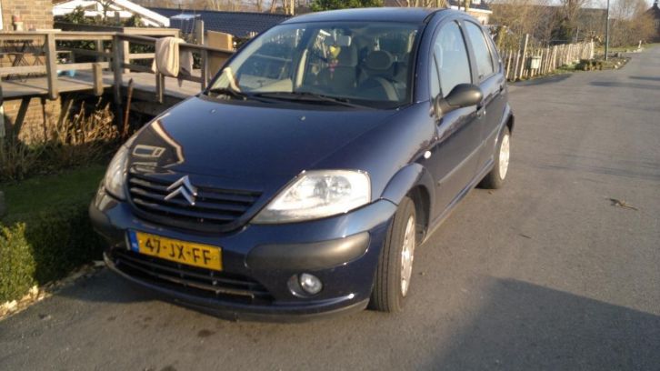 Citroen C3 1.4 I 2002 Blauw, zeer mooie, goede, zuinige auto