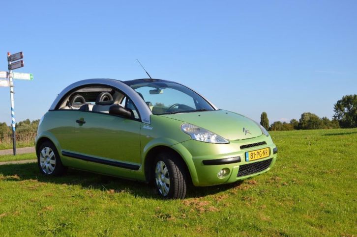 Citroen C3 1.4 I Pluriel 2004 Groen