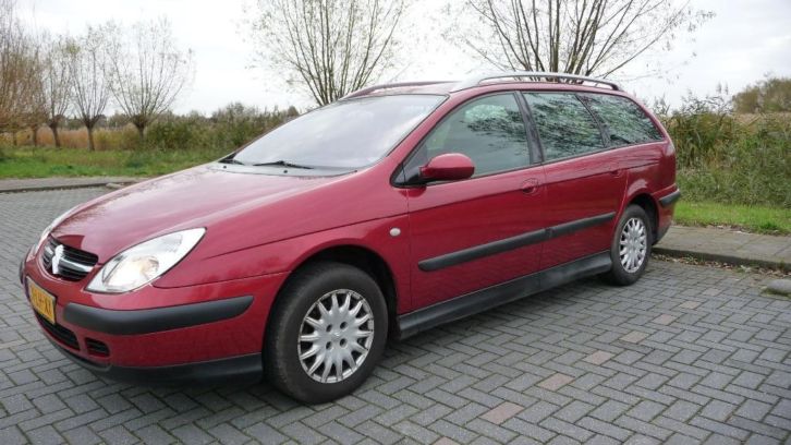 Citroen C5 1.8 16V Break 2003 Rood - LPG-G3 ob Trekhaak ECC