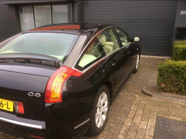 Citroen C6 2.7 Hdif V6 AUT Exclusive 2008 Zwart 2de eigenaar