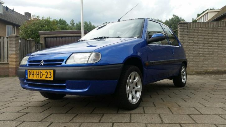 Citroen Saxo 1.1 X 1996 Blauw zeer mooi en puntgaaf