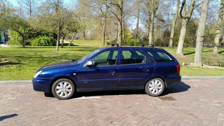 Citroen Xsara 1.6 I 16V Break 2004 Blauw met cruise control