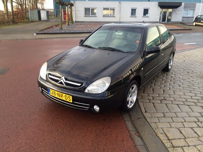 Citroen Xsara 1.6 I 16V Coupe 2004 Zwart lpg g3