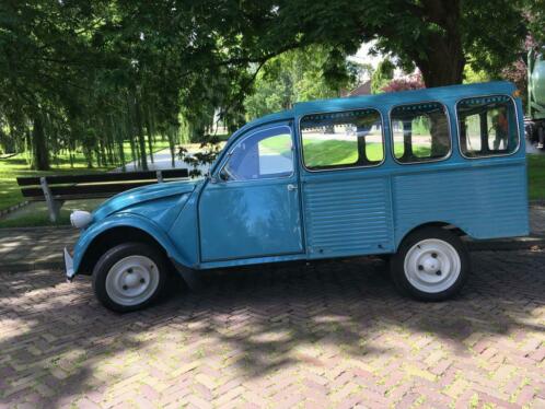 Citron 2cv AK 350 Glaceauto 1964 besteleend  - Bleu Lagune