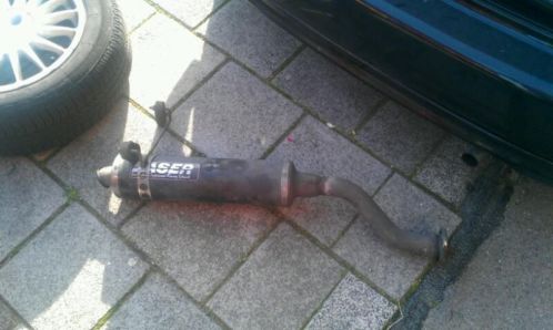 Civic 1.4 -99 hatchback Sport  race einddemper