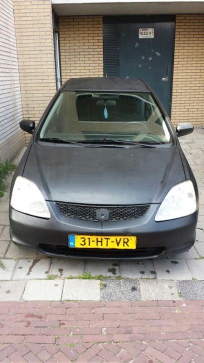 Civic 1.4 Automaat 2001 Ep Mat zwart plastidip