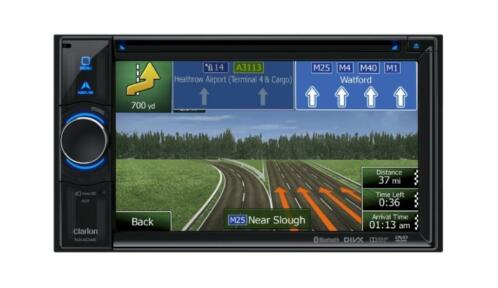 CLARION NX404E 6,2 inch 2-din navigatie multi-media station