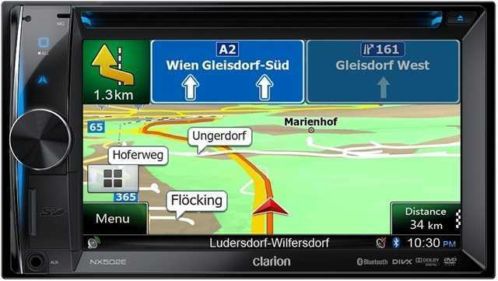 clarion nx502e autoradio met navigatie en sd kaart bluetooth