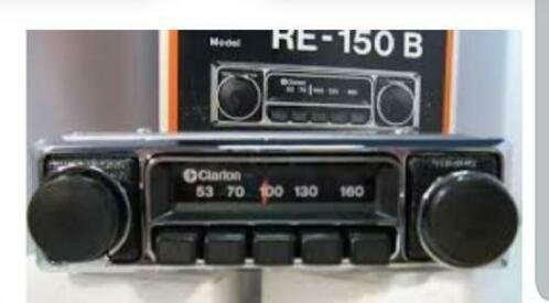 Clarion RE-150B AM oldtimer Radio Complete set in verpakking