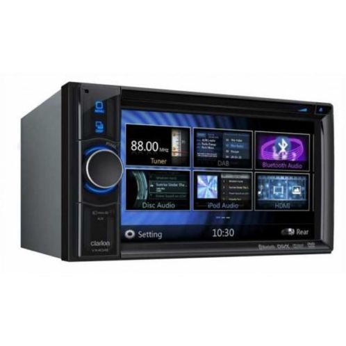 Clarion VX404E 2-Din Bluetooth garantie kb-audio