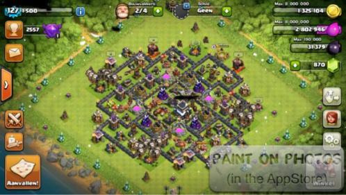 Clash of clans account te koop