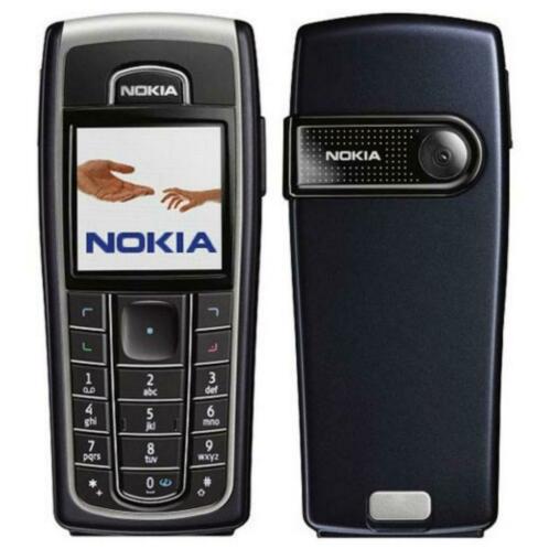Classic old school Nokia toestel model 6230 grijs standaard.