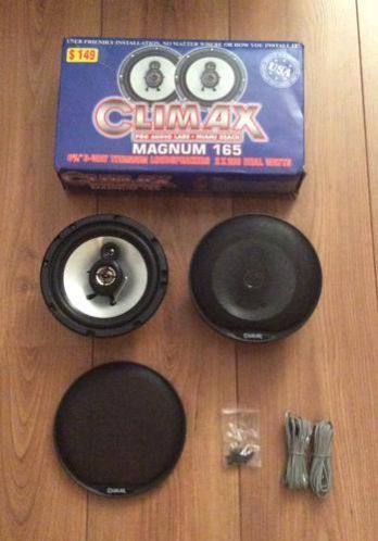 Climax autospeakers type magnum 165 (nieuw)