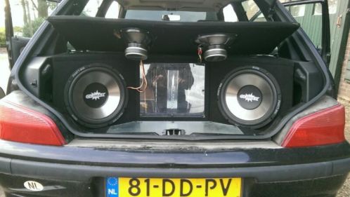 Climax Subwoofer  Versterker in bekisting