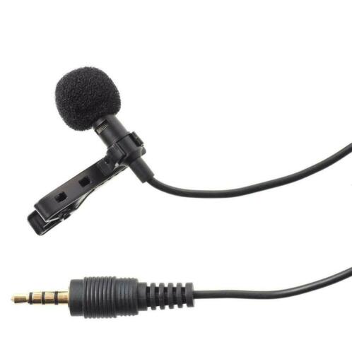 Clip-on Kraag Tie Mobiele Telefoon Lavalier Microfoon Mic