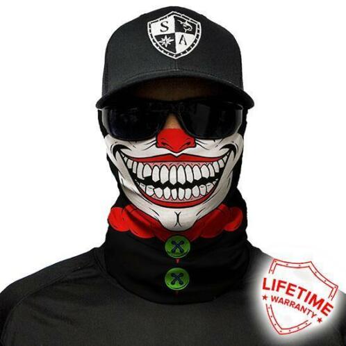 Clown Face Shield - Face Mask Motor - Bandana - FaceMSK