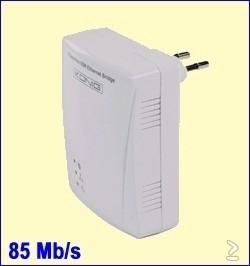 CMP-HOMEPLUG21 extra Homeplug adapter met 85 Mbs snelheid