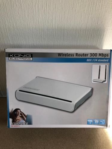 CMP-WNROUT41 Wlan 11n router 300 mbps (Nieuw in doos)