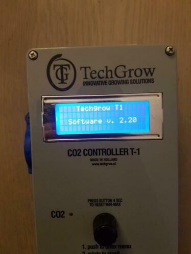 Co2 controller techgrow t1 met co2 en licht sensor