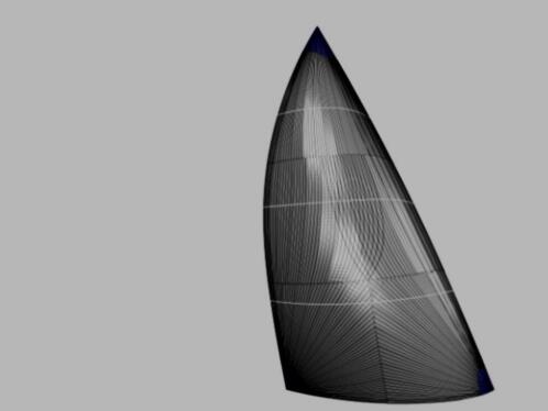 Code O furler gennaker asymm.spinnaker 14.3 x7.5m 70m2