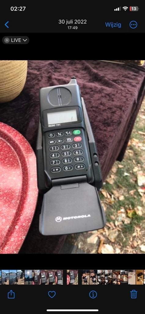 Collector telefoon verzamelaar Motorola micro tac 5200