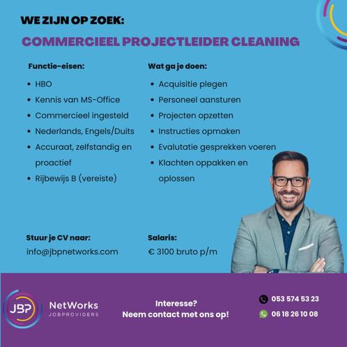 Commercieel Projectleider Cleaning
