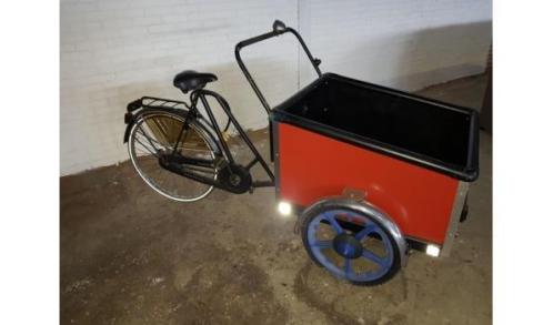 Compacte licht gewicht bakfiets in online veiling