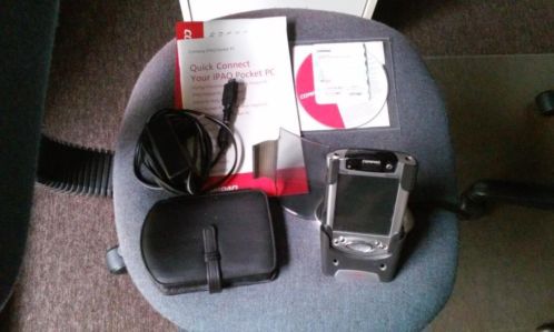 Compaq Ipaq Pocket PC met toebehoren