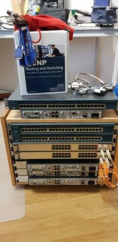 Compleet Cisco Lab voor CCNA  CCNP studie incl. CCNP Guide