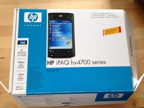 COMPLEET HP iPAQ HX4700 PDAPocketPC voor 65 euro..