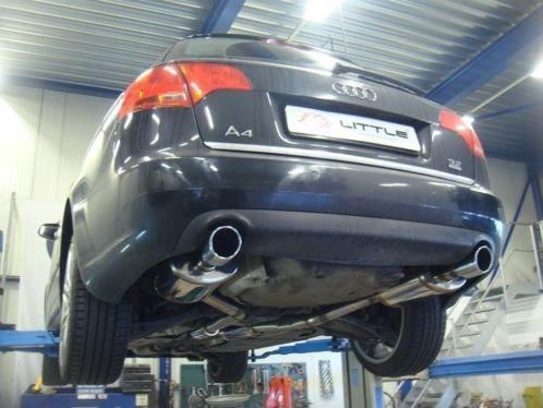 Compleet RVS Sportuitlaat uitlaat Audi A4 A5 S-Line RS S