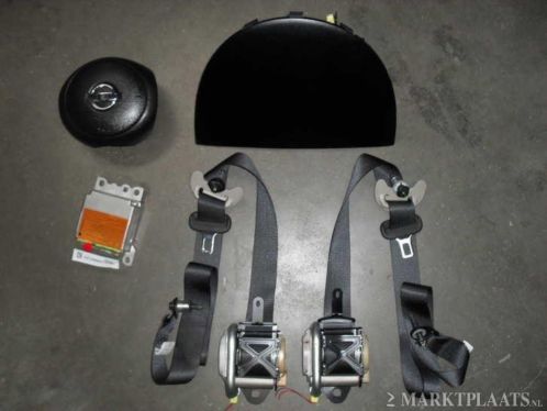 Complete airbag set Nissan Micra model 2010-2012