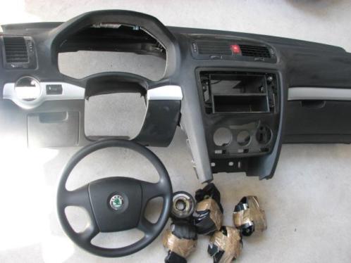 Complete airbag set Skoda Octavia model 2006-2009, 2009-2013