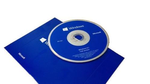 Complete CD Windows 8.1 Pro versie 64 bit