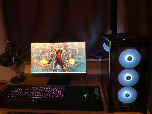 Complete Gaming computer 5800X RTX 3070 incl monitor