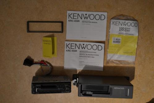 Complete Kenwoord set (autoradio,cassette en cd-wisselaar) 