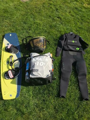 complete kitesurf set beginners - Ga Spark 10m  Bar  Board