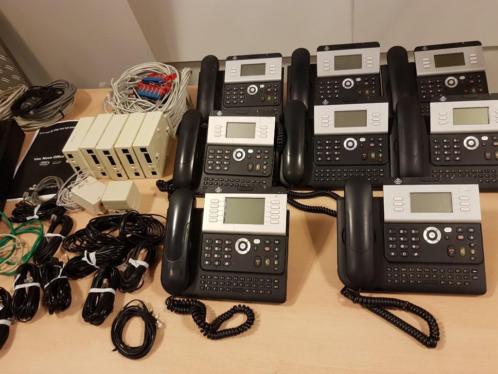 Complete KPN Office telefooncentrale met 8 toestellen