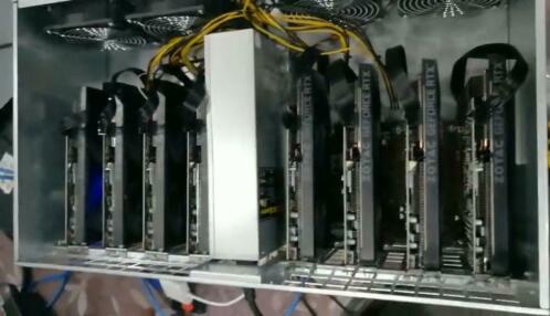 Complete Mining Rig (8 x RTX 3070) - 500 MHs -OP VOORRAAD