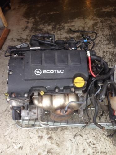 complete motor met bak voor opel corsa 2010