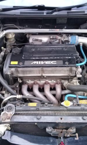 Complete motorblok Mitsubishi Colt Mivec bj. 1996