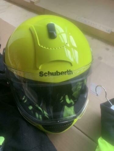 Complete motoruitrusting schuberth helm