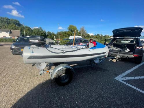 Complete rubberboot  en trailer